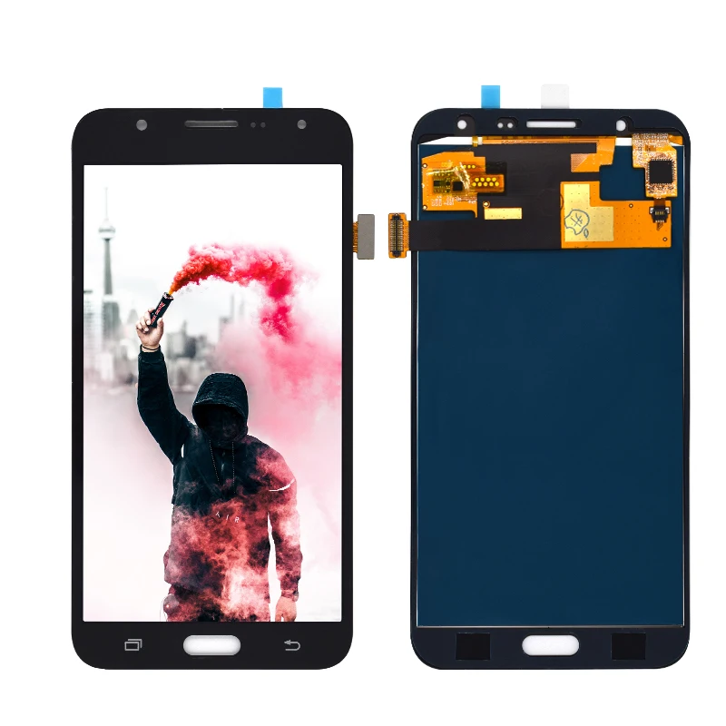 ЖК-дисплей с регулировкой яркости для Samsung Galaxy J7 2015 J700 J700F J700M J700FN сенсорный экран