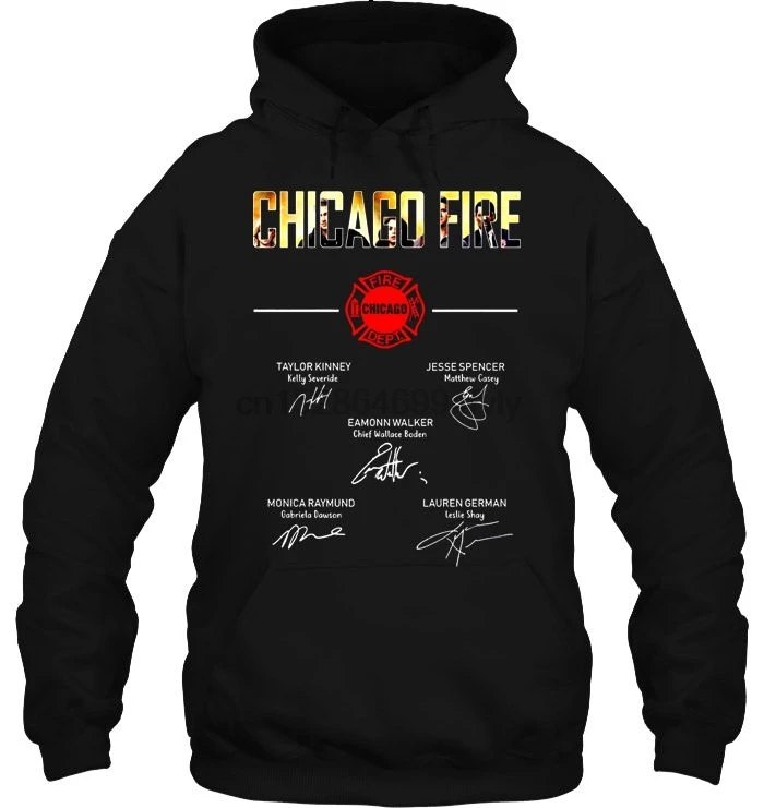 Men Hoodie Chicago Fire Firefighters In Women Streetwear |
