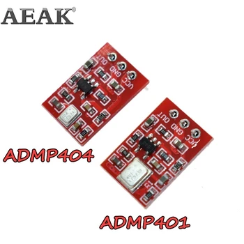 

ADMP401 ADMP404 MEMS Microphone Breakout Module Board For Arduino Universal 1.3cm*1cm 1.5 to 3.3VDC With Pins