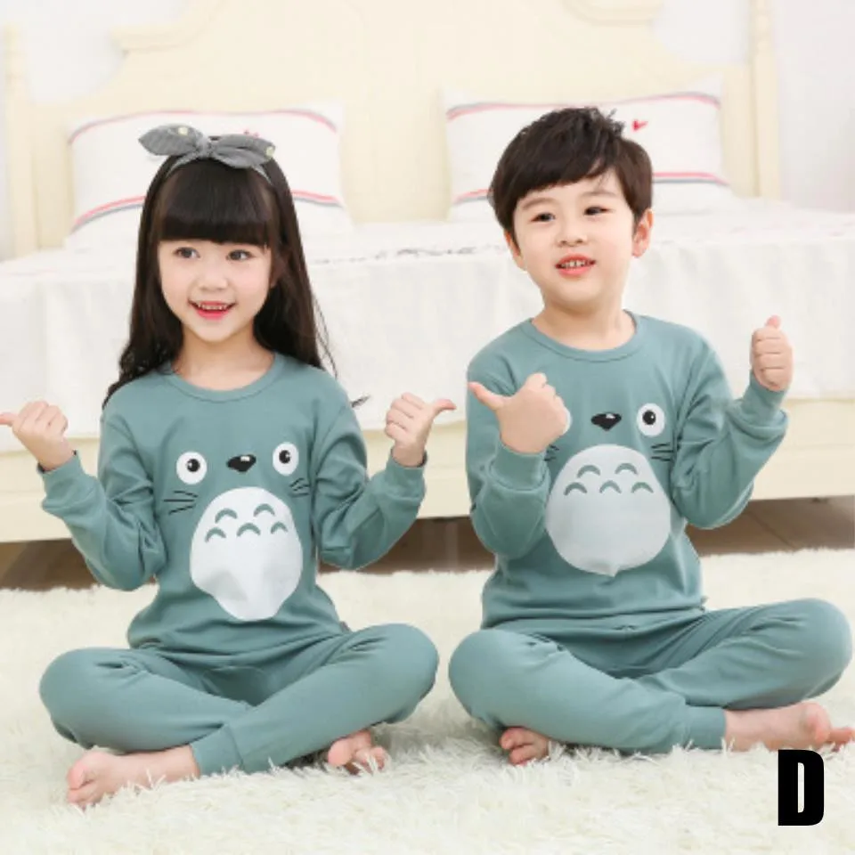 2 шт./компл. Детские пижамы Suitbaby детская хлопковая одежда для сна топ+ Штаны/комплект - Цвет: as pic