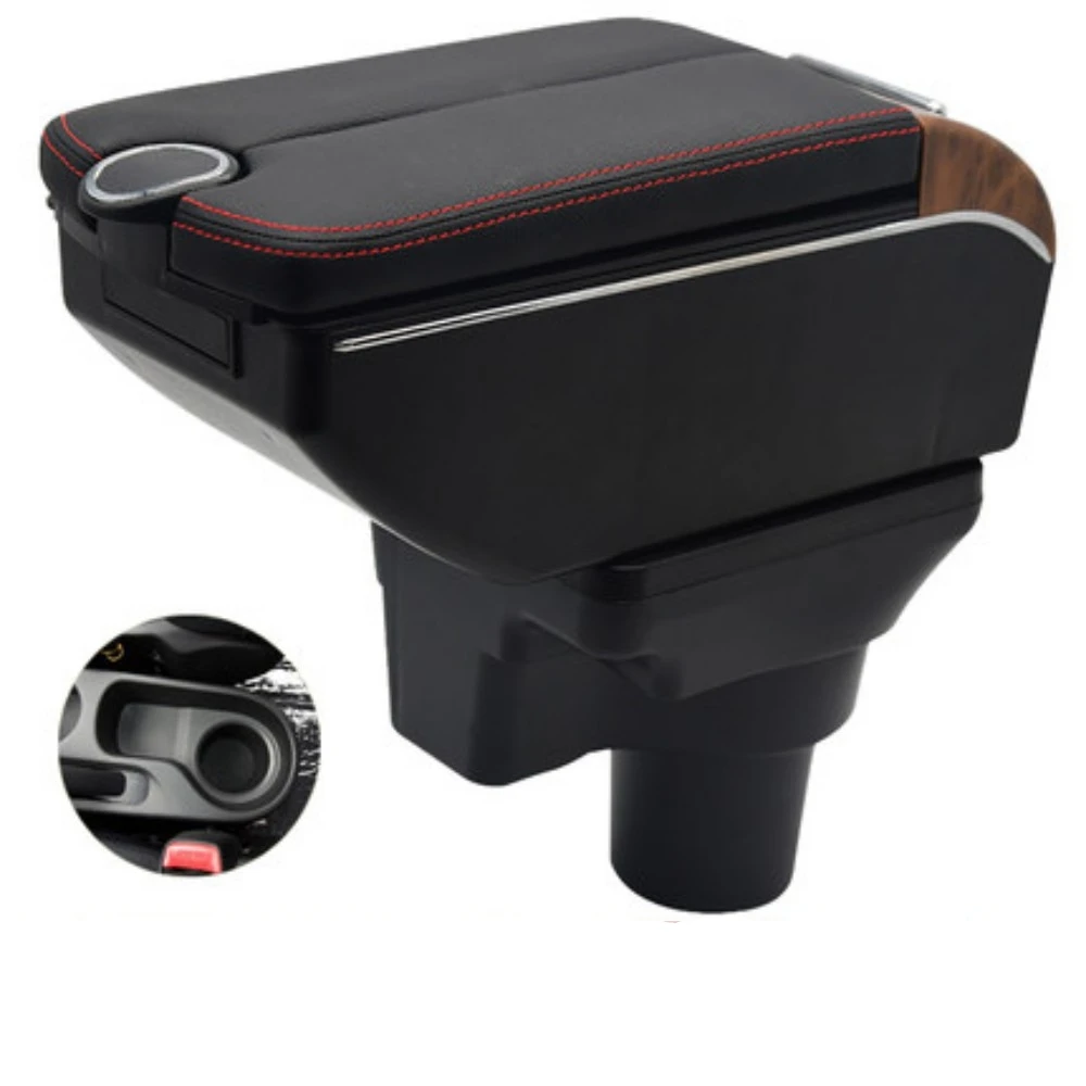

For KIA Rio X-line Armrest Box Retrofit Parts Center Console Special Storage Space Car Elbow Rest with USB Cup Holder