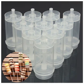 

NEW 50x Cakes Dessert Push Up Pop Containers Shooter Pop for Party Use