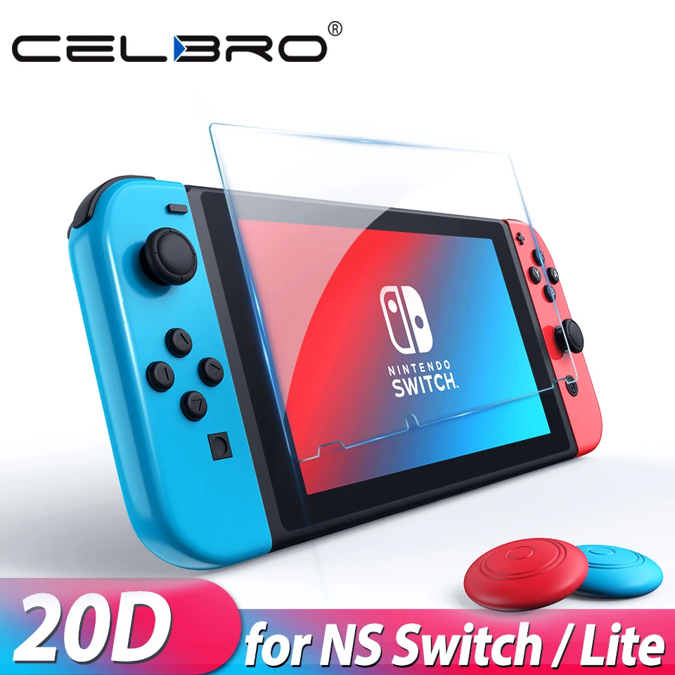 

Tempered Glass Screen Protector for Nintend Switch Lite Glass for Nintendo NS Switch Accessories Film Protective Glasses HD Hard