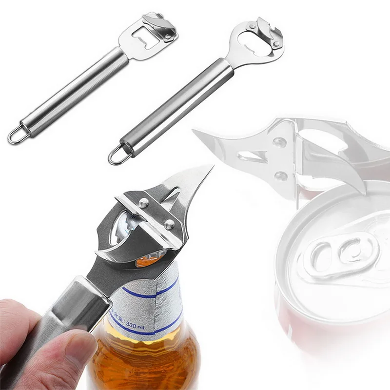 IVYSHION Stainless Steel Can Opener Manual Side Cut Manual Can Opener