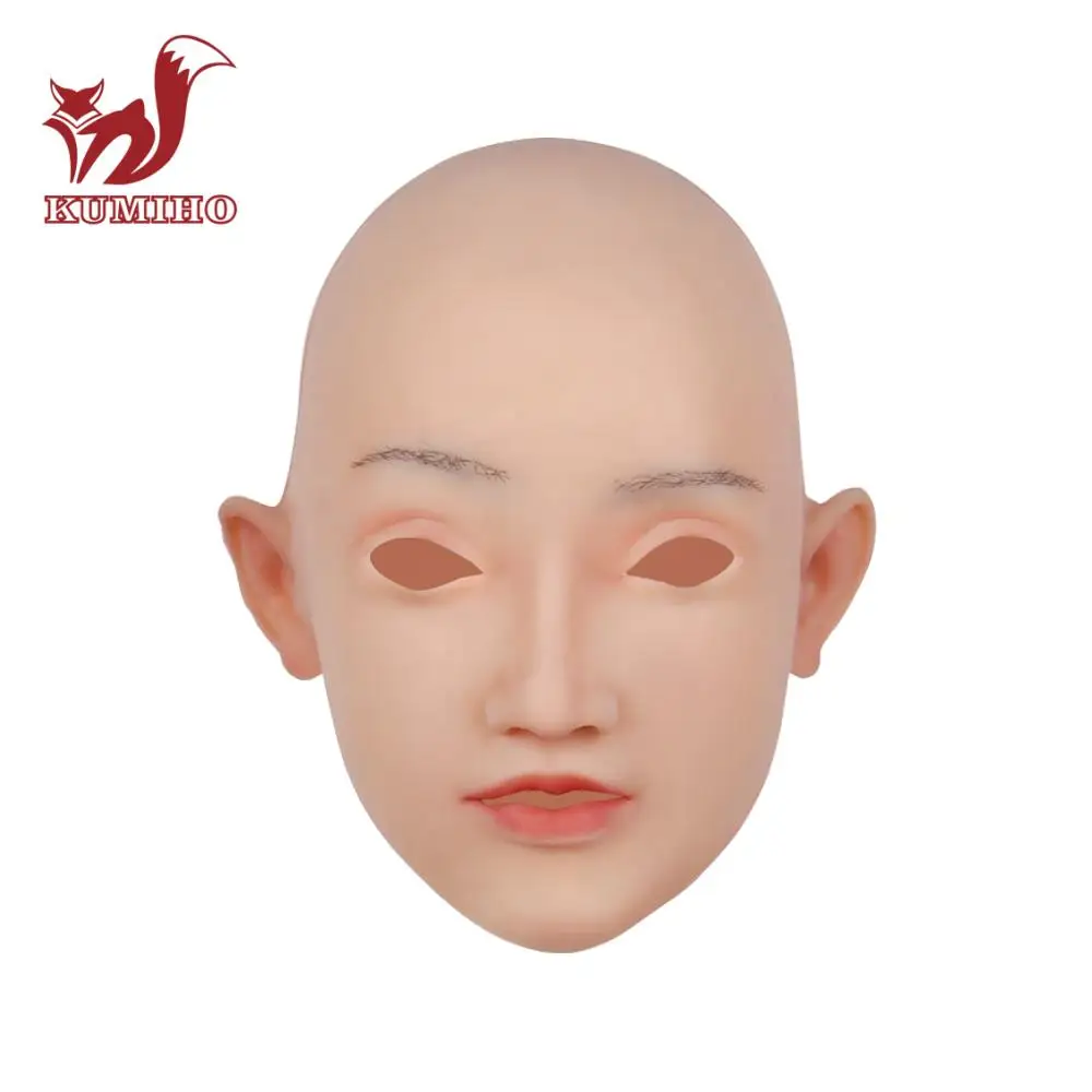 KUMIHO Elsa Style High Quality Silicone hand-made Mask made for Transgender Drag Queen or for Cosplay Stage Performance