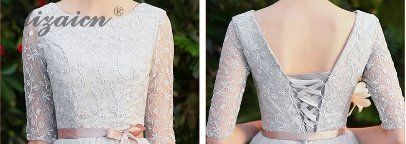 Современное кружевное Qi Pao женское китайское вечернее платье Cheongsam серое платье подружки невесты винтажное длинное платье Qipao Промотирование оригинальное
