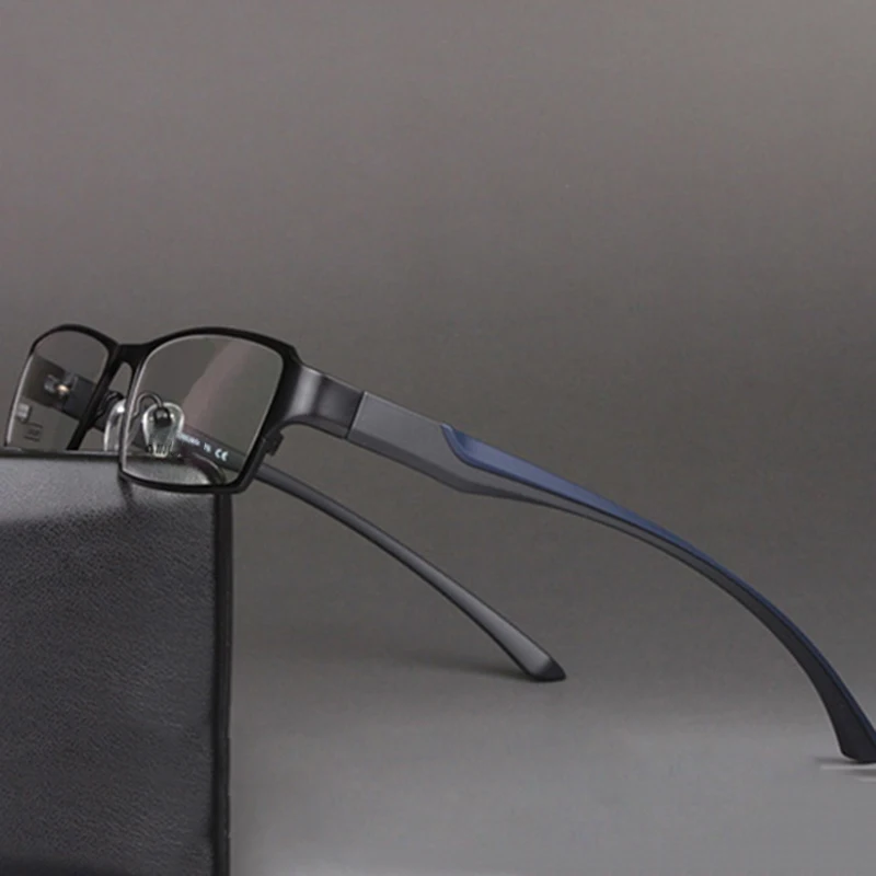 

Titanium Optical Glasses Frame Men Full Frame Square Eyeglasses Myopia Prescription Spectacle Frames Clear Lens Eyewear Oculos