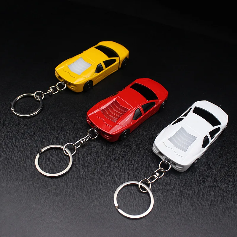 Новый фонарь турбо зажигалка Креативный светодиодный струйный бутановый