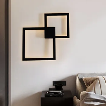 

loft nicho de parede wandlamp wood dining room bedside bedroom bedroom lamp espelho