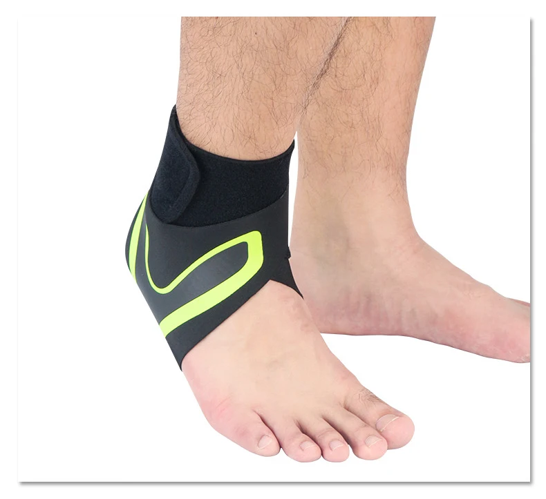 Компрессионный баскетбольный голеностопный протектор для футбола, поддерживающий ремешок для голеностопного сустава, бандажная повязка, фитнес-защита для ног