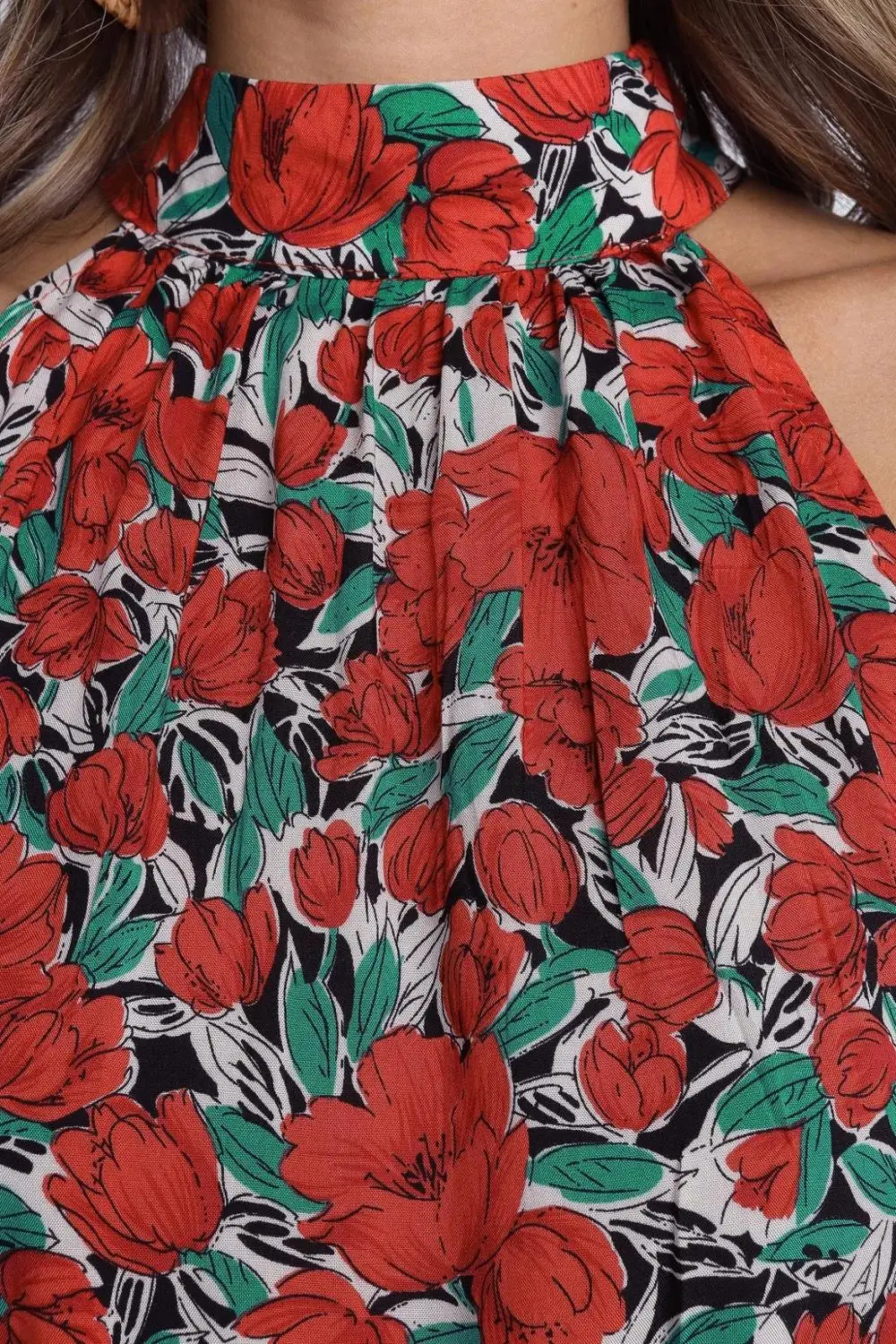Сексуальное хлопковое длинное платье с открытыми плечами и лямкой через шею с цветочным рисунком Летняя женская одежда новейшая одежда Boho пляжное праздничное платье макси платья Vestidos