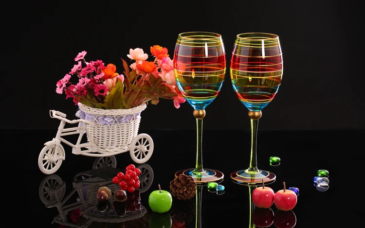 Portsble бокал для вина Кубок красное вино стекло кристалл бокал es Европейский винный набор Кубок домашний Декор подарок на день рождения C023