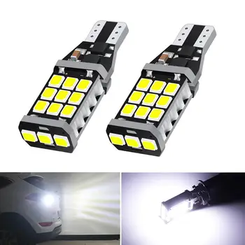 

2x Car LED T15 W16W led Canbus 921 Bulb Backup Reverse Lights 6000k for Hyundai Santa Fe Getz I20 Sonata Ix25 I40 I10 Coupe