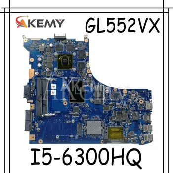 

GL552VX Motherboard For Asus ROG ZX50V GL552V GL552VX Laptop motherboard GL552VW REV 2.1 Mainboard I5-6300HQ GTX950M/GTX960M