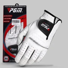 Glof перчатки мужские PGM спортивные перчатки натуральная кожа овчина левая рука правая рука перчатки противоскользящие дышащие Glof аксессуары