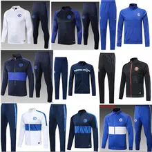 19 20 новая тренировочная куртка, пальто Челси, футбольные майки, PULISIC HUDSON-ODOI, HIGUAIN wilan KANTE, комплект курток, Футбольная майка