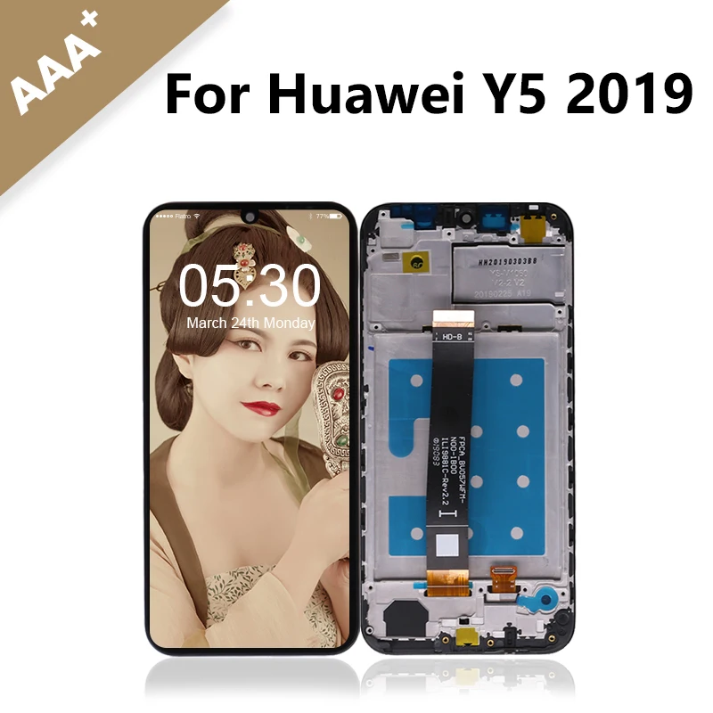 

for Huawei Y5 2019 LCD Display Digitizer Touch Screen +Frame for Huawei Honor 8S LCD Assembly AMN-LX1 Smartphone Free Shipping