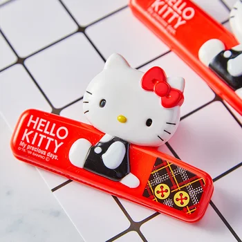 

Japanese Style Hello Kitty Cute Cartoon Food Bag Sealing Clip Kawaii Cute Magnetic Seal Clip packing bags for home