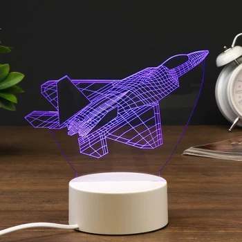 

Lamp "Fighter" LED RGB from the network