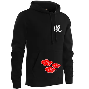 

High-Q Unisex Anime NARUTO Kakashi Hoodie Student Cotton Preppy Uchiha Sasuke Uzumaki NARUTO Hoodie Coat Pullovers Top