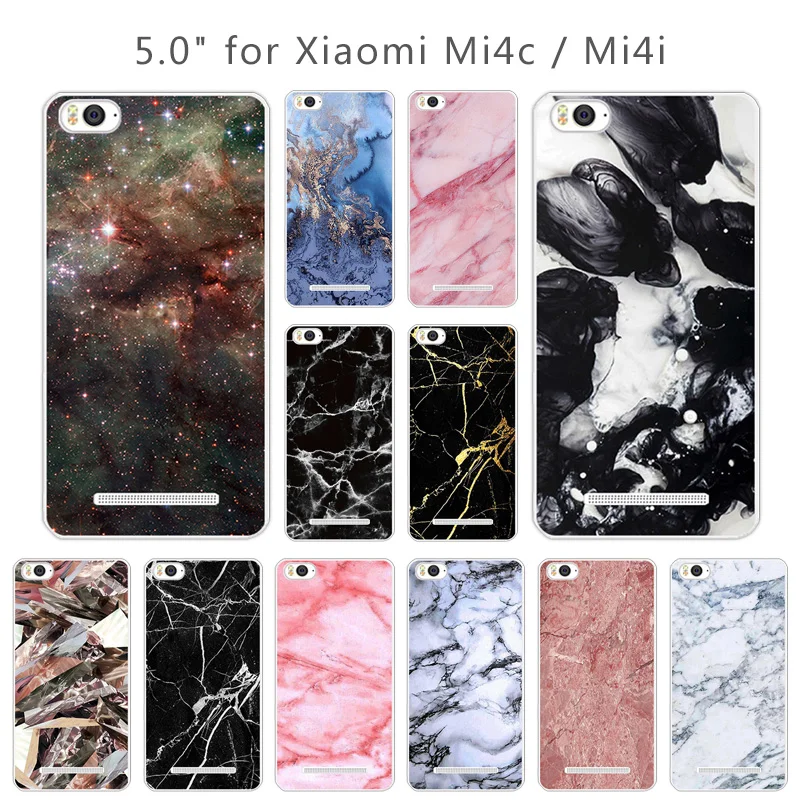 Силиконовые чехлы для телефонов Xiaomi 4i 4c полная защита оболочки гибкий ТПУ