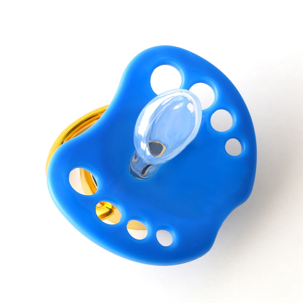 Bling Bling Customized Letter Pacifier For Baby Six Colors Dummy With Name Initials Letter Chupeta 0-18M Baby