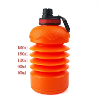 

Folding Fitness Sport Water Jug 2.2L 73 oz Water Bottle BPA Free Portable GYM Large Capacity Water Bottle With Non-slip Cover