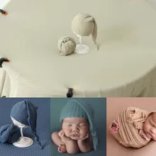 30100150x150 см новорожденные фотографии реквизит для фона детские фото стрейч решетки обертывания кокон фоны Flokati аксессуары