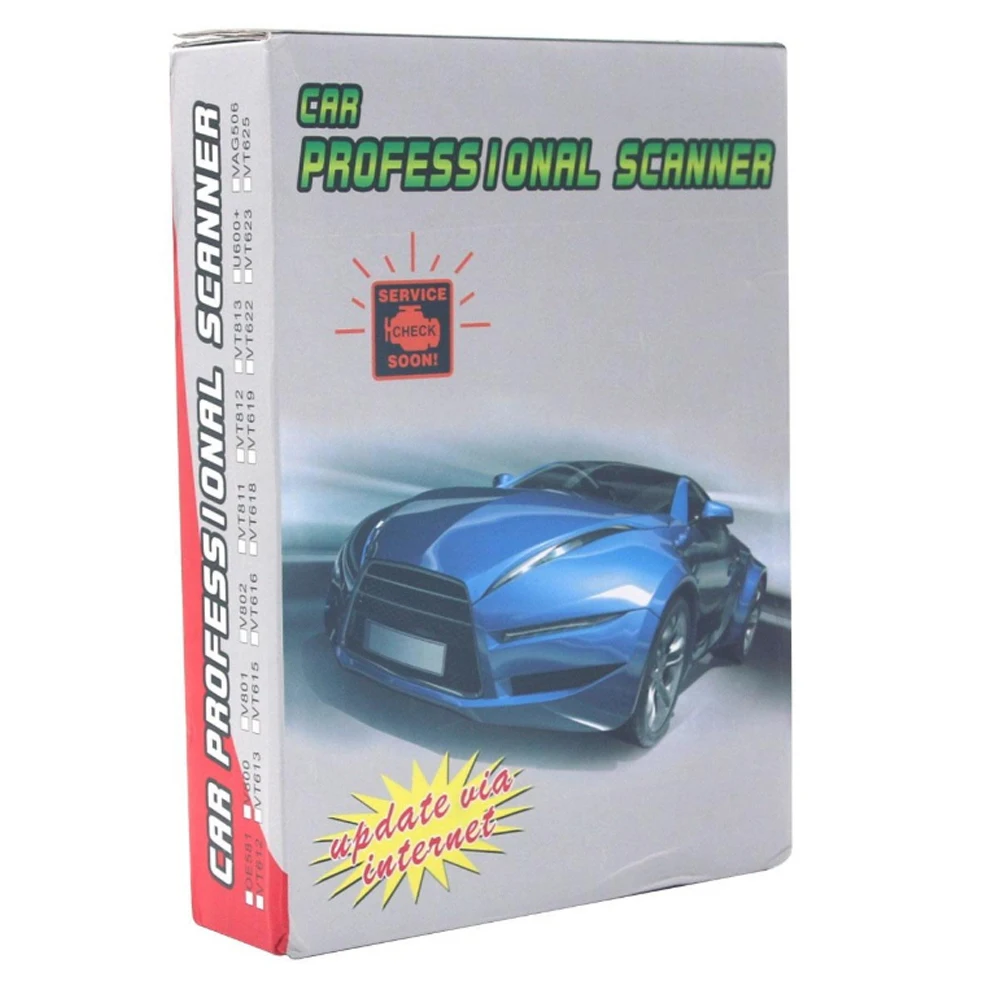 OBD2 Car Scanner V-TOOL U600 Plus Auto Engine Read Clear Fault Codes Reader Free Update Automotive Scanner Car Diagnostic Tool