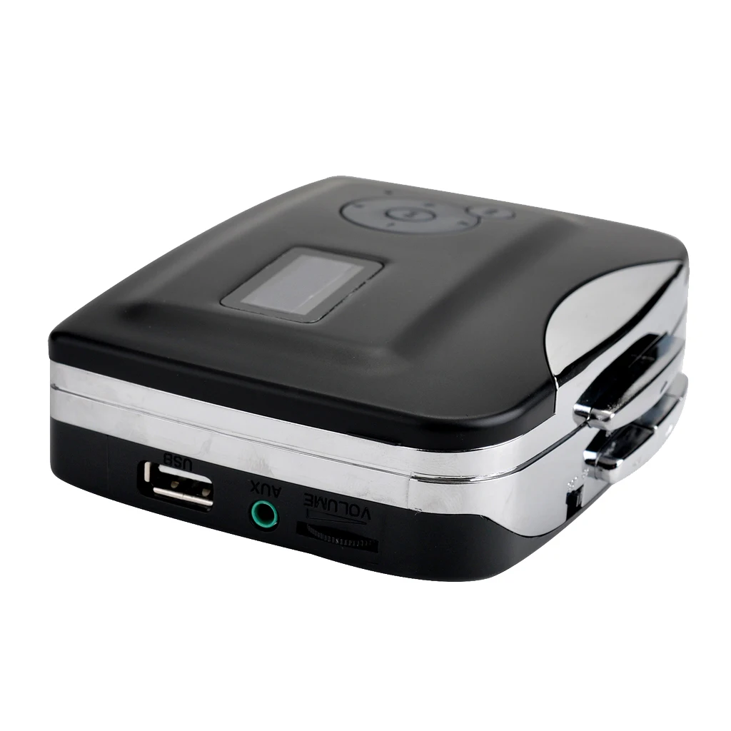 Tape To PC USB Flash Disk Cassette-to-MP3 Player Converter Adapter With USB Cable and Earphones