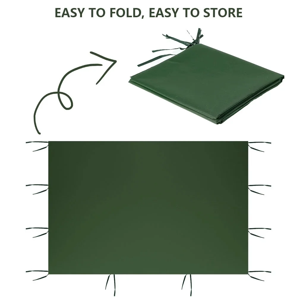 1Pcs Outdoor Gazebo Oxford Cloth Side Panel Folding Replacement Sidewall Tent for Garden BBQ Party No Frame Tent Accessories
