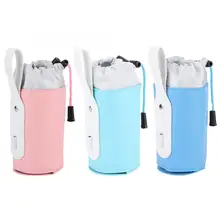 USB подогреватель молока, воды, дорожная коляска, изолированная сумка, детская бутылочка для кормления, подогреватель бутылочек для кормления, термостат