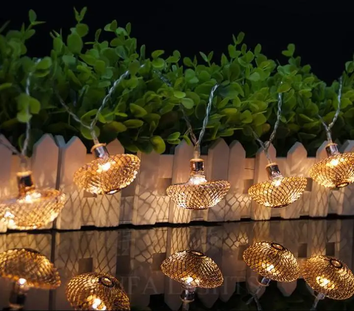 LED Новое поступление Гирлянда украшение праздничный теплый белый свет батарея