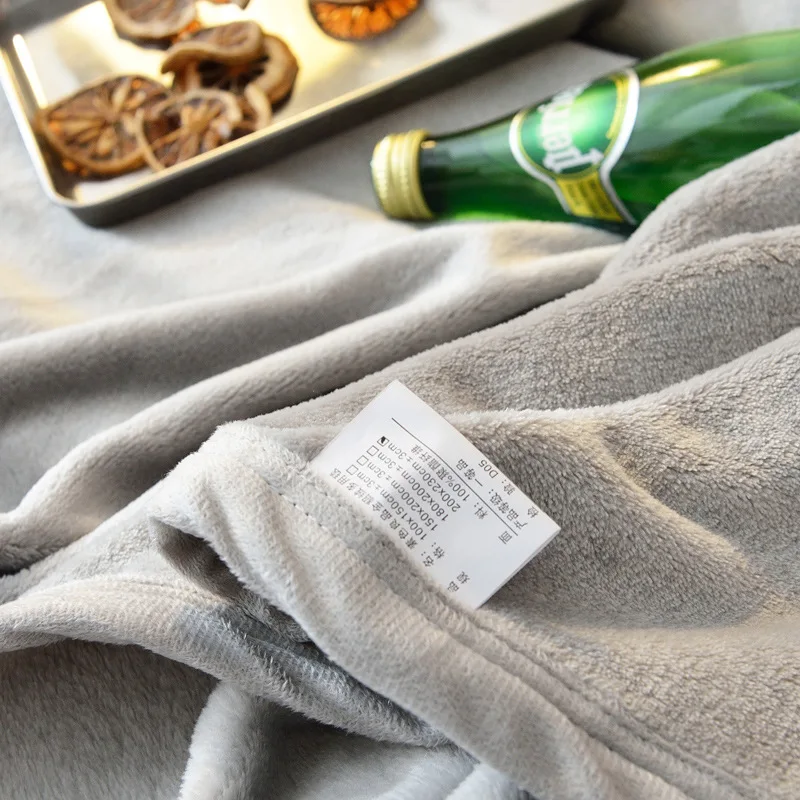Зимнее однотонное одеяло для кровати, шерпа, Фланелевое Флисовое одеяло, домашний дорожный диван, мягкое одеяло