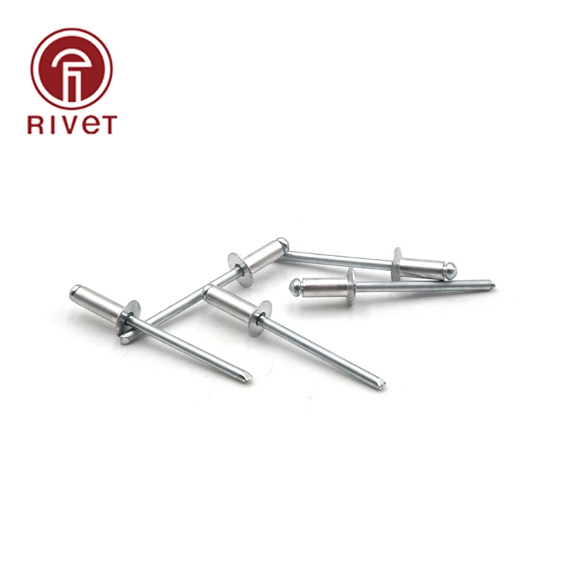 

DIN EN ISO 15978 20/50/100/200 Pcs M5.0 Aluminum And Iron Countersunk Head Multi-Size High-Quality Rivets Blind Rivets