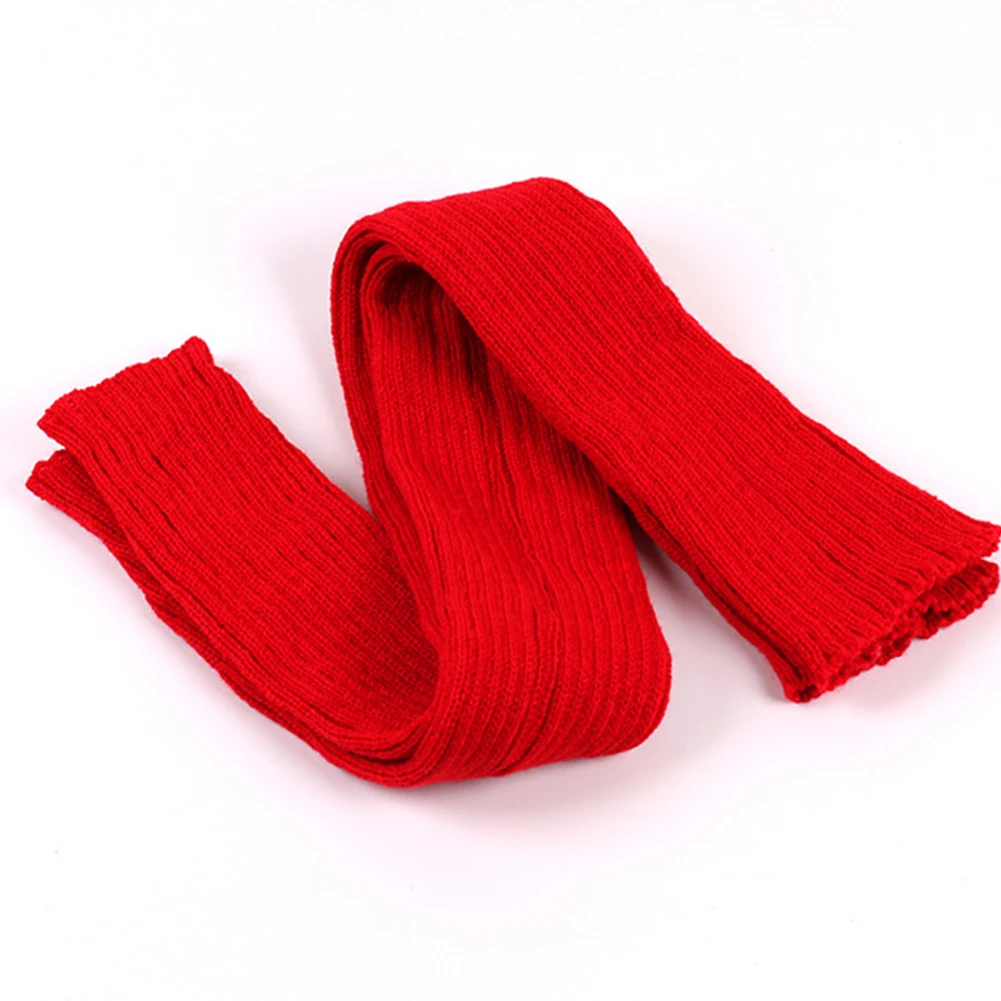 Women Socks Elastic Solid Color Warm Thigh High Knitted Long Socks Over Knee Stocking Medias de Mujer чулки женские эротические