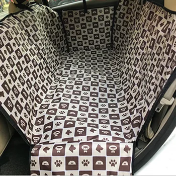 

Pet Carrier For Dogs Waterproof Rear Back Carrying Dog Car Seat Cover Hammock Mats Transportin Perro coche autostoel hond auto