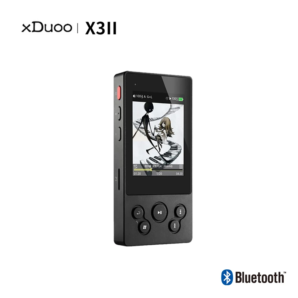 XDuoo X3II X3 ii hi fi плеер mp3 портативный bluetooth без потерь Музыкальный dsd res flac wav|MP3-плееры|