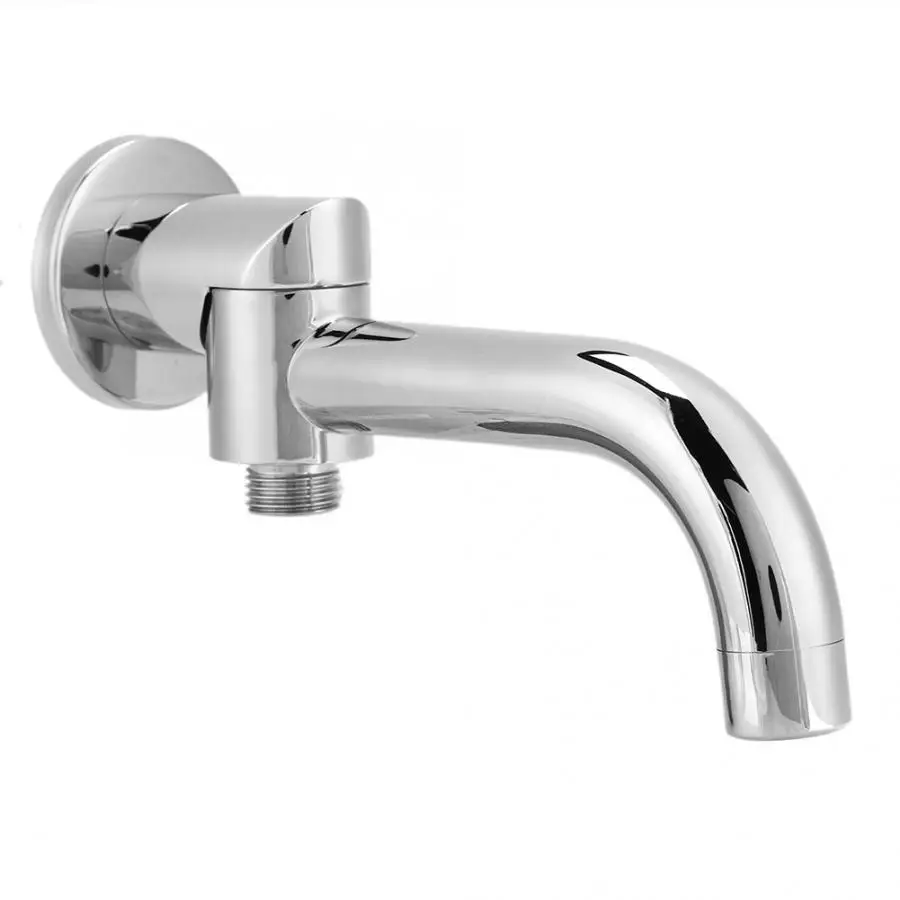 Bathroom Sink Faucet G1/2in Thread Copper Electroplating Shower Faucet