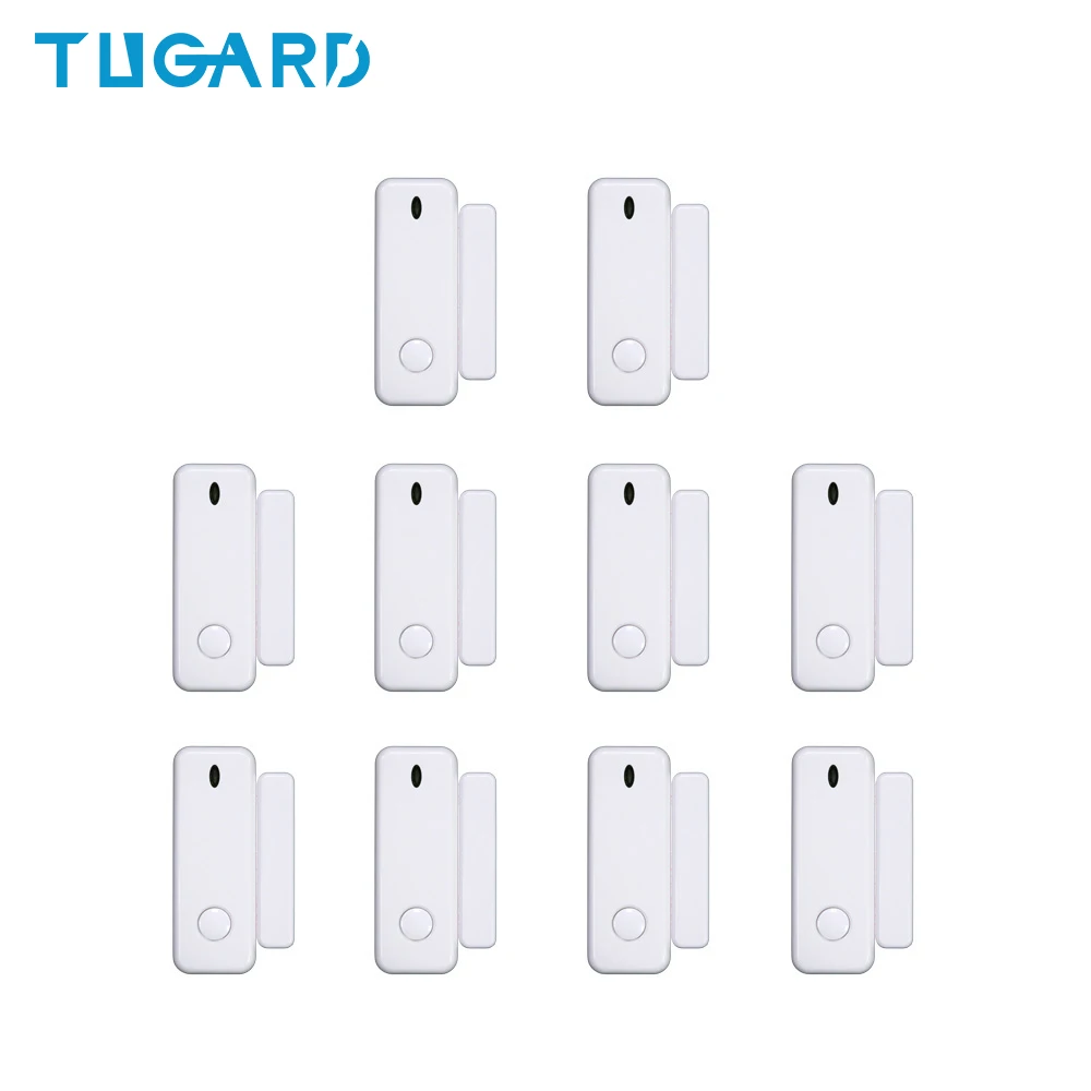 Mini Window Door Alarm Sensor 433mhz Wireless Door Lock Switch Security Alarm Host Accessories for Android&iOS APP Remote Contro