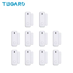 Mini Window Door Alarm Sensor 433mhz Wireless Door Lock Switch Security Alarm Host Accessories for Android&iOS APP Remote Contro
