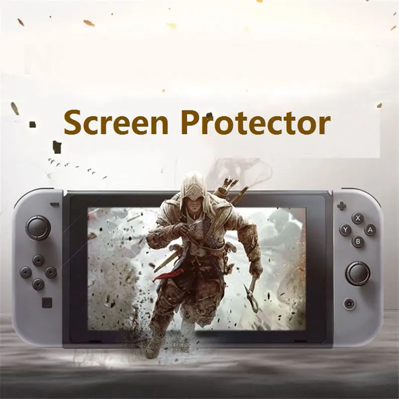 Закаленное стекло 9H для Nintendo Switch NS Защитная пленка чехол накладка Game Girl