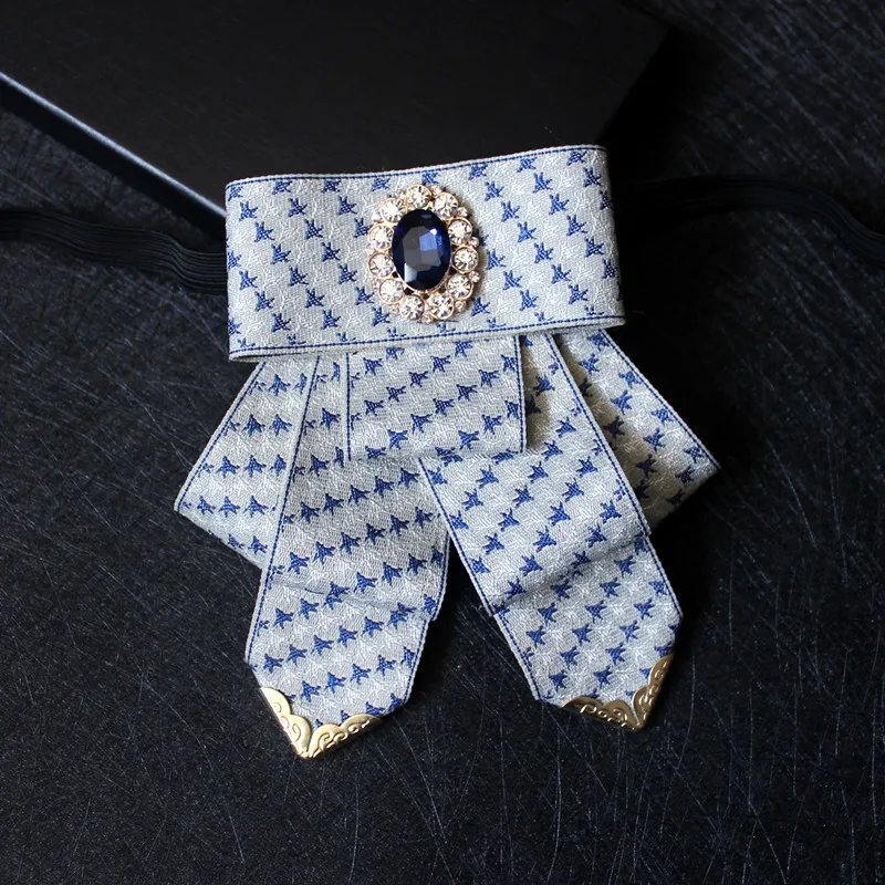 High Quality Handmade Men's Suit Shirt Bowties Gentleman Groomsman British Style Neck Bow Tie for Wedding Gifts Men Accessories - Цвет: 04