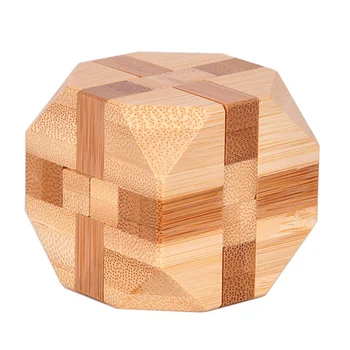

13pcs 3D Wooden Puzzles Kongming Luban Lock IQ Test Toy for Kid Teens Adults 3D Jigsaw Puzzles Wooden Puzzle PAK55