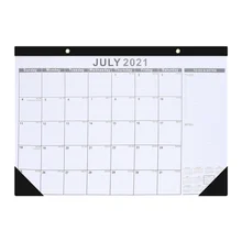 Calendrier mural anglais pour la famille, 1 pièce, 2022 Plans, calendrier de bureau