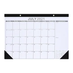 Calendrier mural anglais pour la famille, 1 pièce, 2022 Plans, calendrier de bureau 