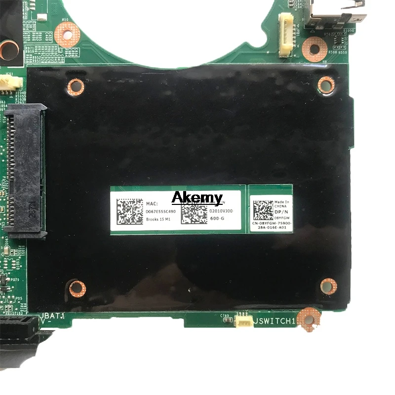 Материнская плата для ноутбука DELL Precision M4600 8YFGW 08YFGW CN-08YFGW QM67 материнская плата DDR3 PGA989 протестирована