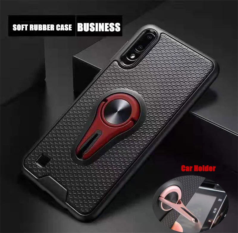 Чехол-броня для Xiao mi Red 7a K20 Pro 7 Note Роскошный металлический чехол-подставка с