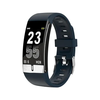 

E66 Smart Bracelet Body Temperature ECG Heart Rate Blood Pressure Monitor Smart Watch IP68 Sport Fitness Health Management