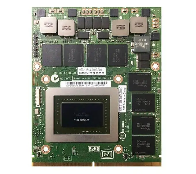 Видеокарта GTX580M GTX 580M GDDR5 2 Гб с X-образным кронштейном для dellalienware M17X R2 R3 R4 M18X 100% |